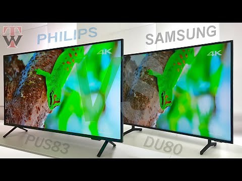 Philips PUS8319 vs Samsung DU8000 Smart TV