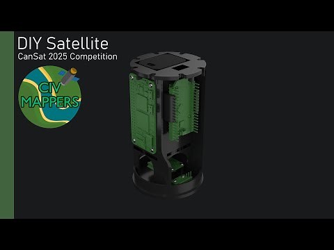 DIY Satellite Build (CanSat 2025 Competition)