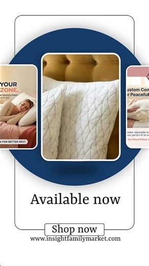 The only pillow you’ll ever need #SleepGoals #MemoryFoam