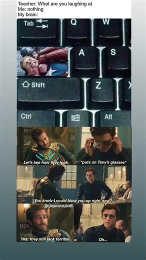 My Brain When I See Random Things 😭 | Avengers Meme #marvel #avengers #ironman #spiderman #shorts