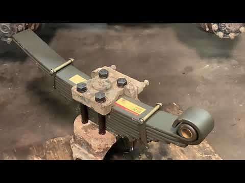 Hendrickson | Rear Leaf Spring Replacement
