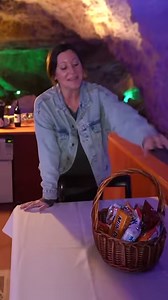 We're Sleeping 220 Feet Below Ground #hotel #travel #tourist #roomtour #cave #Below | Kara and Nate