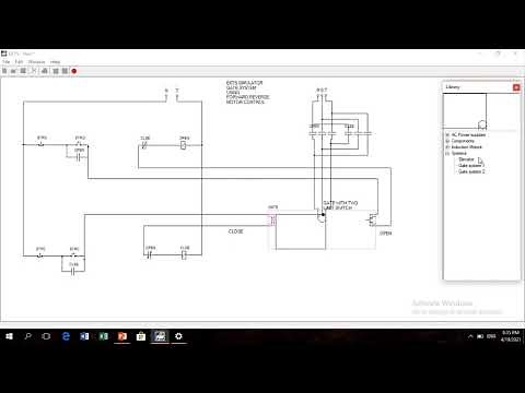 Forward reverse gate system Ekts