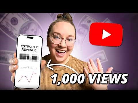 How Much YouTube Pays you for 1,000 Views in 2024 (Inside YouTube Studio)