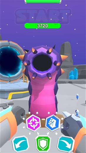 Mechangelion vs Giant Alien Worm 🔥 Epic Robot Battle Gameplay | Trending Viral #Shorts