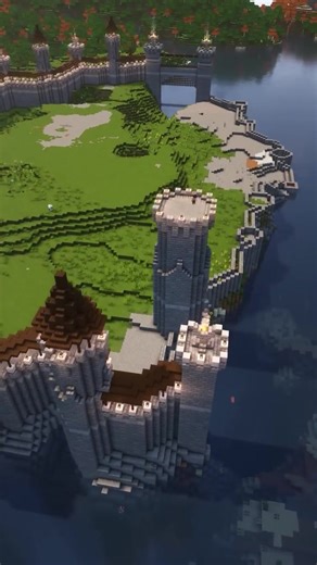 fortified Island l tutorial l timelapse build :parte 1 #minecrafttutorial #minecraft #gaming #hangingsigns