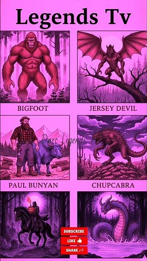 “6 Legendary Creatures Caught on Camera — AI Reveals the Truth!”