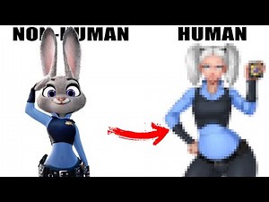 ZOOTOPIA Characters As Humans