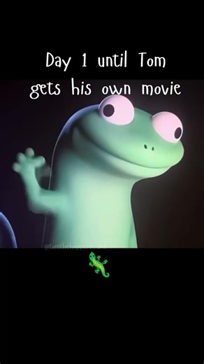Day 1 until Tom gets his own movie #tomsownmovie #lizardmeme #memes #dailytom #tomthehopperlizard