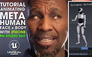 Unreal Engine MetaHuman ~ Testing Perception Neuron Studio Suit   Live Link Face