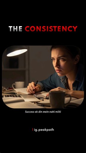 Peak Path on Instagram: "The Power of Consistency . . . Follow @ig.peakpath Follow @ig.peakpath Follow @ig.peakpath . . . #PowerOfConsistency #DailyImprovement #SmallStepsBigResults ConsistencyIsKey MotivationDaily SuccessMindset NeverGiveUp GrowthEveryday DisciplineWins InspireToRise"