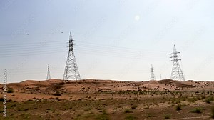 High Voltage Power Grid Infrastructure