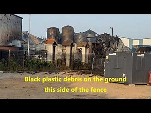 Fire at Leeson Polyurethanes Ltd 27 Aug 2021