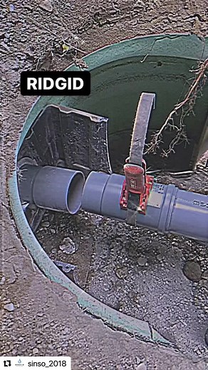 51K views · 433 reactions | The RIDGID® STRAPLOCK Pipe Handle securely grips plastic pipe and simplifies installation.  Thanks for the demo, @sinso_2018! #RIDGID #RIDGIDTools #STRAPLOCK | RIDGID Tools | Facebook