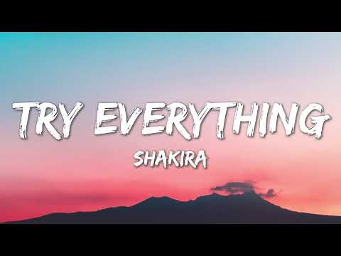 Try Everything - Shakira (Lyrics)