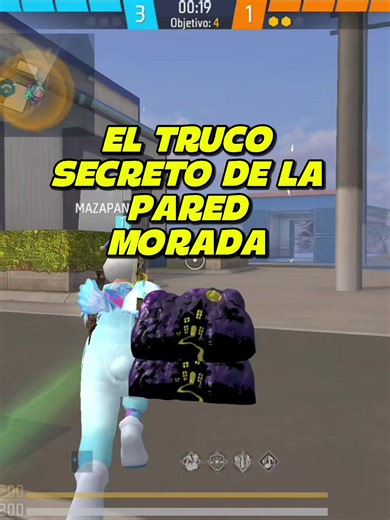 EL TRUCO SECRETO DE LA PARED MORADA DE HALLOWEEN EN FREE FIRE 🎃🟣🧱 COMO USAR LA PARED MORADA EN FREE FIRE TRUCOS CON LA PARED CHIQUITA FREE FIRE PARED HALLOWEEN FREE FIRE PARED ESCALABLE FREE FIRE FREE FIRE TRIKS HABILIDAD DE LILA FREE FIRE GANANDO POR ZONA EN DUELO DE ESCUADRAS COMO SER UN SOPORTE EN FREE FIRE #mazapan_ff #freefire #FreeFire #trucos #decla