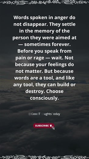 🧠 Words Can Hurt More Than You Think #mindset #life #truth #selfcontrol #quotes