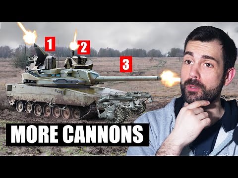 Europe's New 3 Cannon Tank Goes Hard
