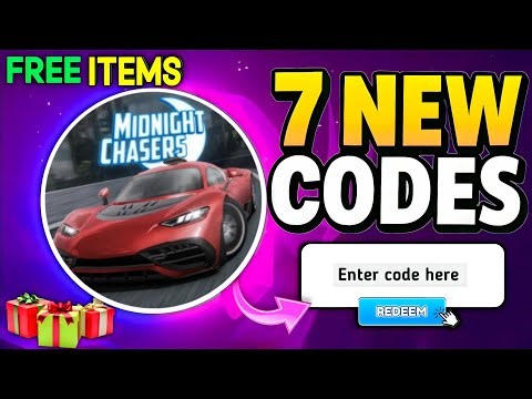 ⚠️SECRET CODES⚠️MIDNIGHT CHASERS CODES IN APRIL 2026 - ROBLOX MIDNIGHT CHASERS CODES
