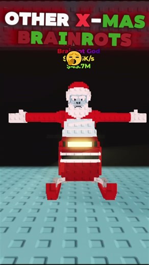 This brainrots on Chirstmas🤩💀 #roblox #stealabrainrot