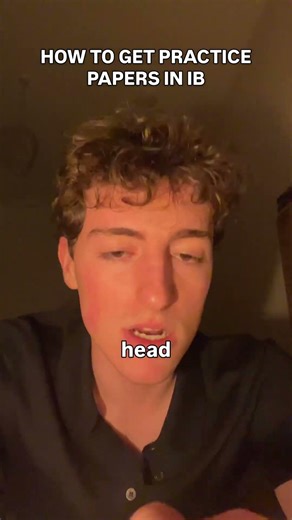 How to get practice papers in IB