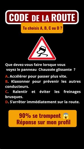 👉 Ce panneau piège tout le monde 😱 Code de la route
