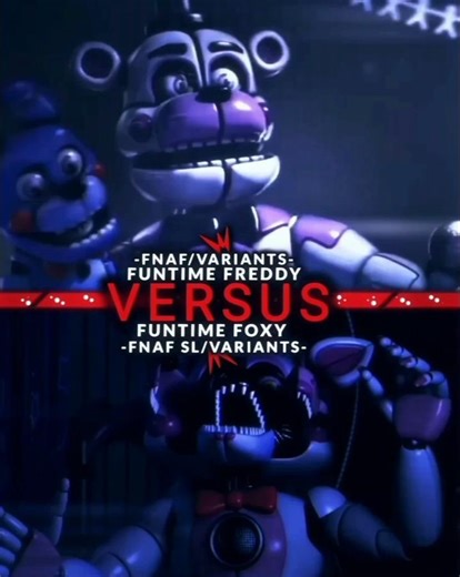 Funtime Freddy vs Funtime Foxy #fnaf#fnafwis#shorts