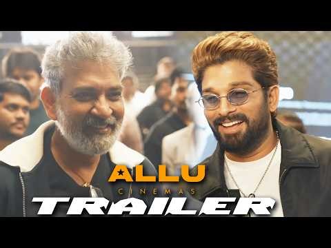 Icon Star Allu Arjun's Allu Cinemas TRAILER | SS Rajamouli | Allu Aravindh | Everyday Cinema