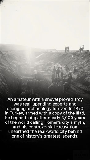 249K views · 4.4K reactions | The controversial excavation that proved the city of Troy was real. | The History Page | Facebook