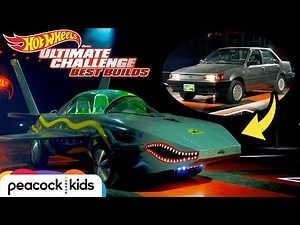 TRANSFORMING A Car Into A Fighter Jet! | HOT WHEELS: ULTIMATE CHALLENGE BEST BUILDS EP 5