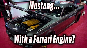36K views · 747 reactions | See the whole story here: https://www.hotrod.com/articles/ferrari-powered-1968-ford-mustang-2/ With so many Ford Mustangs built since 1964, the notion of “When you’ve seen one you’ve seen them all” is easily proven. This Mustang however, does not remotely fit that stereotype. Meet the “Corrupt Mustang”, a 1968 coupe that has been injected with the heart of an Italian horse and fed air through a pair of giant snails | Hot Rod Magazine | Facebook