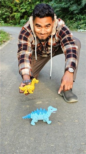 BLUE Dinosaurs Battle in EPIC Unboxing and Testing Showdown? #shorts