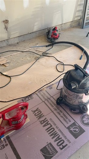 Cleaning up after the project 😕 #diyhomeprojects #diyhomeimprovement | Keepinupwith_KJ