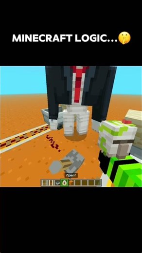 Minecraft Worst Logic!!#birdtrend #shorts