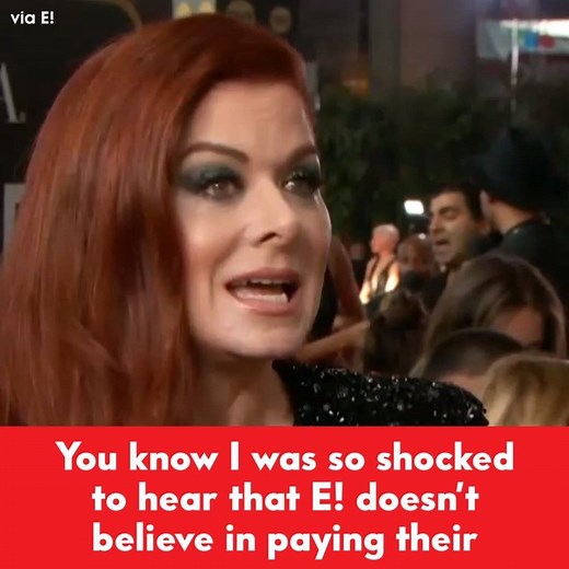 83K views · 2.8K reactions | Watch Debra Messing call out E! for pay inequality—while on E! | Vanity Fair | Facebook