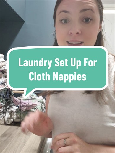 Cloth Nappy Laundry Set Up! #reusablenappies #EcoBaby #ReusableBabyProducts #clothnappies #pregnant
