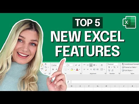 Top 5 NEW Excel Features Microsoft Just Released