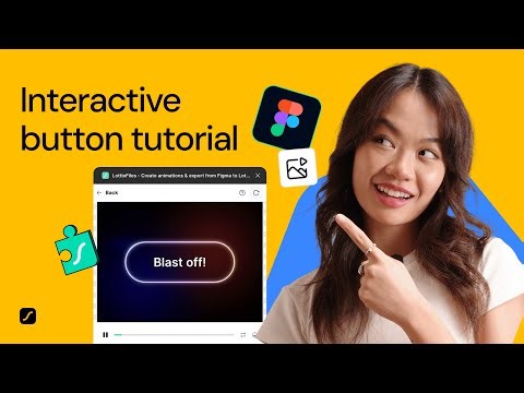 Animation in Figma tutorial: Create interactive animated buttons