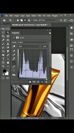 Easy & Fast | How to change an image object to a gold effect in Photoshop. #photoshop #adobephotoshop #tutorialphotoshop #photoshoptipsandtricks #learnphotoshop #photoshopguide #goledeffect #bitmap #digital #coloring #fblifestyle | Hersan Design