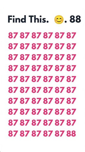 Find the add number 88 #youtubeshorts #shorts #oddoneout