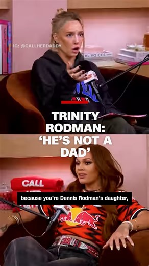 Trinity Rodman, the Olympic gold medal-winning soccer player and daughter of five-time NBA champion Dennis Rodman, has criticized her father for being absent for much of her life in the "Call Her Daddy" podcast. Read more: https://cnn.it/3P7GEb2 | CNN International