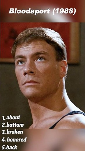 Bloodsport (1988) — Frank Dux Proves Himself with the “Dim Mak” 💥