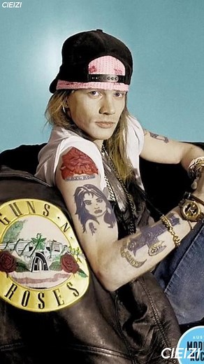 El significado del tatuaje de Axl Rose y 'Don't Cry'