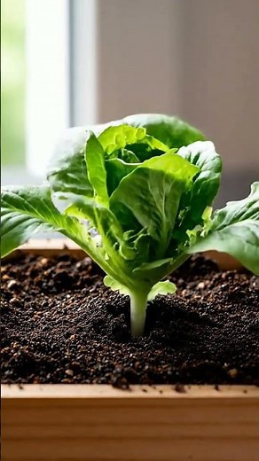 Growing Lettuce From Seed Time Lapse – 75 Days
