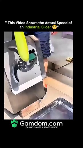 KNOWLEDGE ILLUSION on Instagram: "This video reveals the real speed of an industrial slicer. Designed for nonstop production, these machines cut materials in milliseconds using powerful motors, razor-sharp blades, and perfect synchronization. What looks effortless is actually precision engineering working at full throttle—saving time, reducing waste, and delivering consistent results at an industrial scale. • High-speed motor-driven cutting • Extreme precision at maximum output • Built for conti