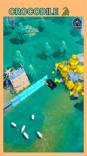 Eat All Fish Big Crocodile 😄#crocodilegame #fishgame #sekhogaminglife original content by sekho gaming life | Sekho Gaming Life