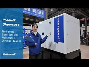 Ultimate Diesel Generator Maintenance Checklist 10-Step Guide