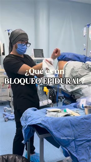Enfermera May | Bloqueo epidural con el Dr @ivan.loera.r #enfermeria #anestesiologia #estudiantesdeenfermeria #anestesia #aprendeconmigo | Instagram
