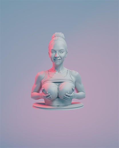 Sexy Woman Bust 3D Model | NSFW Female Torso Collector STL File (digital Download) - Etsy
