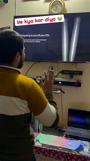 Suraj Pal on Instagram: "When your brother thinks he’s helping but actually commits a crime. GTA V download interrupted = sibling rivalry unlocked. 😤🎮 What do you think?? . . . . . . . . . . . #gta5 #desigamer #fyp #trendingreels♥️ explorepage✨"